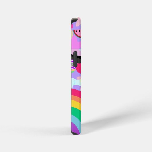 Epic Achtzigers Explosion iPhone Hülle (Rechte Seite)