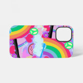 Epic Achtzigers Explosion iPhone Hülle (Rückseite (Horizontal))