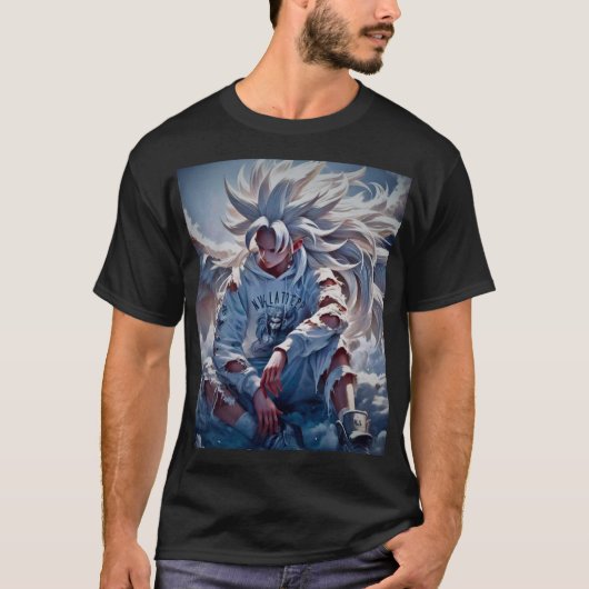 Epic Anime Art: Signature Print T-Shirt (Vorderseite)