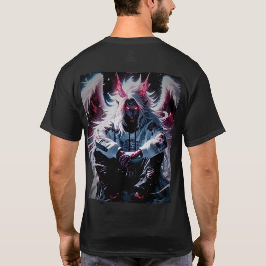 "Epic Anime Art: Signature Print T-Shirt" T-Shirt (Rückseite)