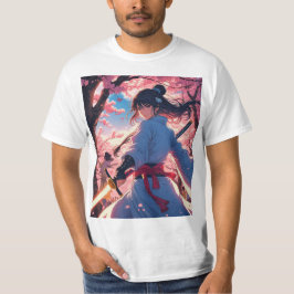 Epic Anime Warrior Graphic T - Shirt
