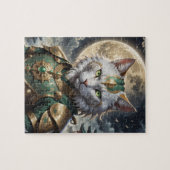 Epic Armored Cat Warrior Puzzle (Horizontal)