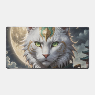 Epic Armored Cat Warrior Schreibtischunterlage