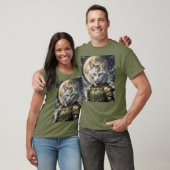 Epic Armored Cat Warrior T-Shirt (Unisex)