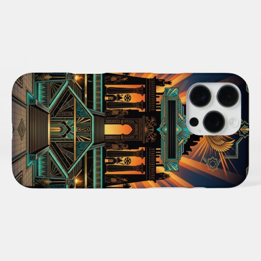 Epic Art Deco iPhone 16 Pro Max Case  Hülle (Rückseite (Horizontal))