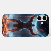 Epic Atlas Holding Planet Case-Mate iPhone Hülle (Rückseite (Horizontal))