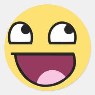 Epic-Aufkleber Runder Aufkleber