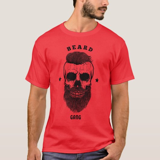 EPIC Beard - Bart Gang Design T-Shirt (Vorderseite)