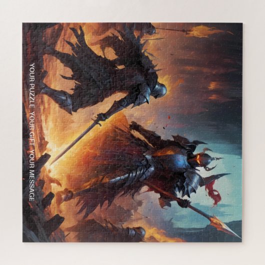 Epic Black Knight Art Puzzle Collection (Horizontal)
