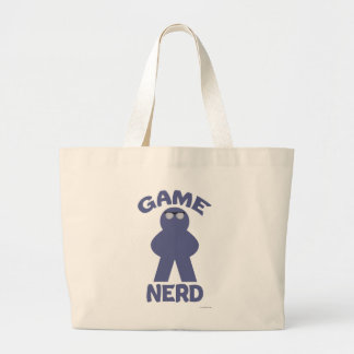 Epic Board Game Nerd Meeple Fun Logo Jumbo Stoffbeutel