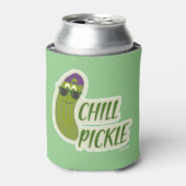 Epic Chill Pickle Funny Charakter Design Spaß Dosenkühler (Kanne Vorderseite)