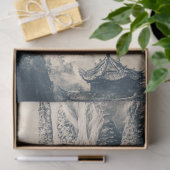 Epic Chinese Dragon Illustration Decoupage Seidenpapier (Geschenk)