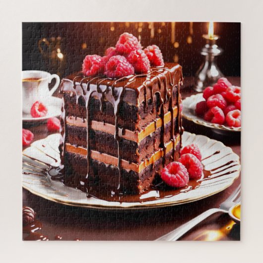 Epic Chocolate Caramel Cake Jigsaw Puzzle (Vertikal)
