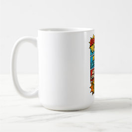 Epic Custom Vater→Grandpa→Great-Grandpa Comic Gift Kaffeetasse