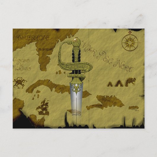 Epic Cutlass Postkarte (Vorderseite)