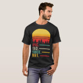 Epic Dad Since 1991 Happy Fathers Day T-Shirt (Vorne ganz)