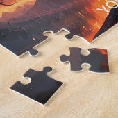 Epic Dark Knight & Stallion Art Puzzle Collection (Seite)