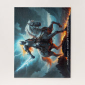Epic Dark Knight & Stallion Art Puzzle Collection (Vertikal)