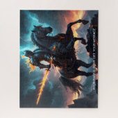 Epic Dark Knight & Stallion Art Puzzle Collection (Vertikal)