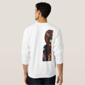 "Epic Designs for Mythology Lovers" Sweatshirt (Schwarz voll)
