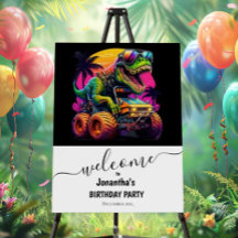 Epic Dinosaur Geburtstagsparty erwartet