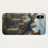 Epic Dragon Castle Fantasy Phone Case (Rückseite (Horizontal))