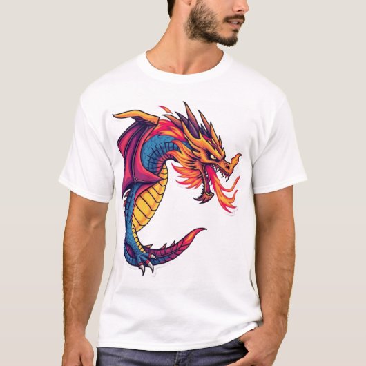 Epic Dragon Design - Erhältlich auf T - Shirt! T-Shirt (Vorderseite)