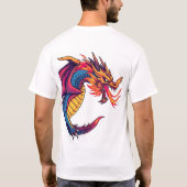 Epic Dragon Design - Erhältlich auf T - Shirt! T-Shirt (Rückseite)