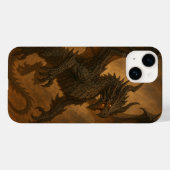 Epic Dragon Fantasy Phone Case - Mythisches Design (Rückseite (Horizontal))