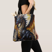 Epic Dragon Fantasy Tote Bag Tasche (Von Nahem)