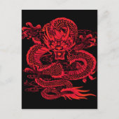 Epic Dragon Red Postkarte (Vorderseite)