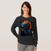 Epic Fire King – Exclusive Halloween Streetwear T-Shirt (Vorne ganz)