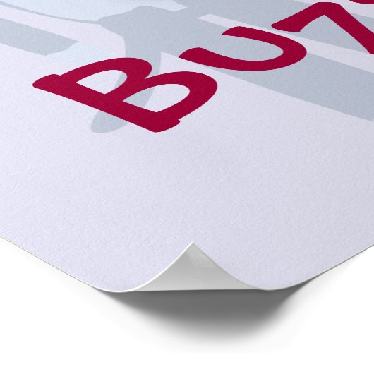 Epic Funny Retro Cool Beatnik Sock Affe Cartoon Poster (Ecke)