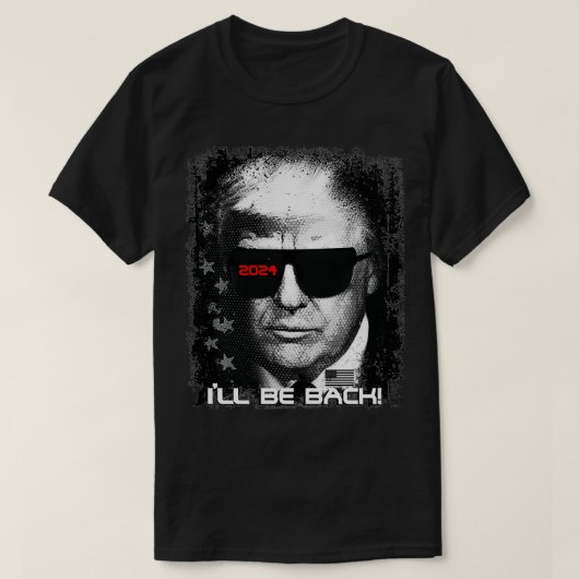 Epic Funny Trump 2024 Sonnenbrille Ich werde zurüc T-Shirt (Design vorne)