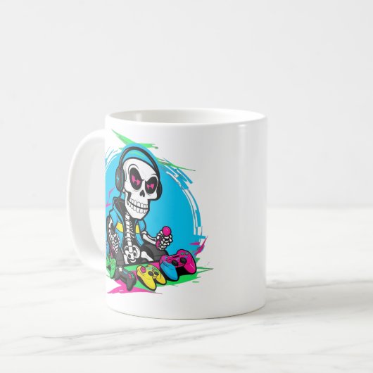 Epic Gamer Day Video Game Design Tasse (Vorderseite Links)
