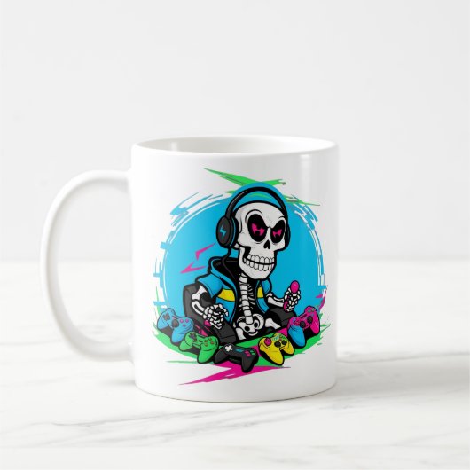 Epic Gamer Day Video Game Design Tasse (Links)