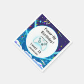 Epic Gamer Happy 12 Geburtstag Einladung kritische Serviette (Ecke)