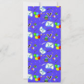 Epic Gamer Happy 8. Geburtstag Einladung (Rückseite)