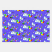 Epic Gamer Happy Geburtstag Kritischer Hit! Geschenkpapier Set (Vorderseite)