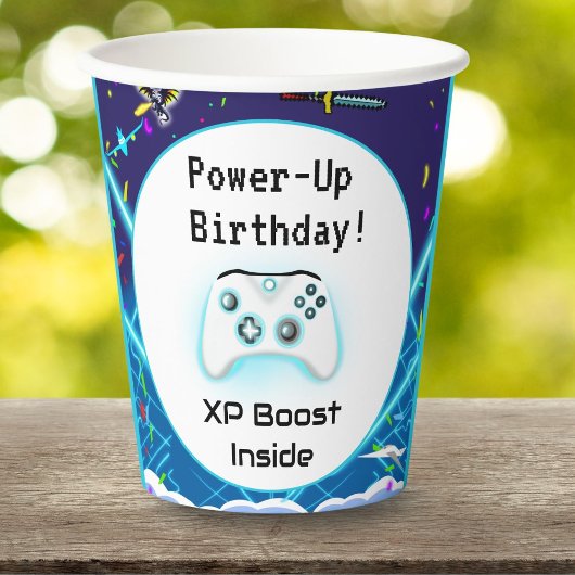 Epic Gamer Happy Geburtstag Kritischer Hit! Pappbecher