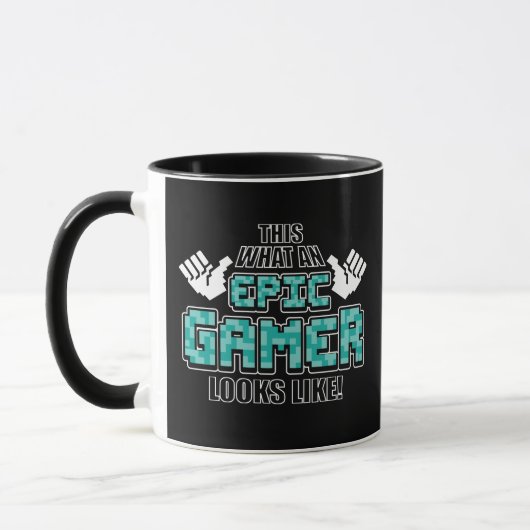 Epic Gamer sieht aus wie Tasse (Links)