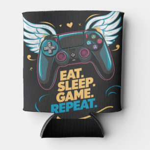 Epic Gaming Gear. Essen. Schlafen. Spiel. Wieder v Dosenkühler