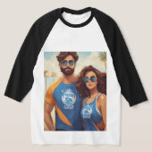 "Epic Hero and Heroine Duo T - Shirt" T-Shirt (Ablage )