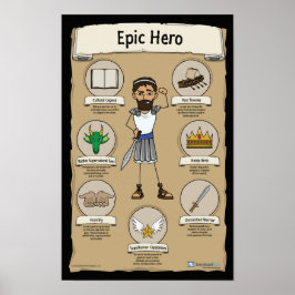 Epic Hero Classroom Postings - Hintergrund Poster