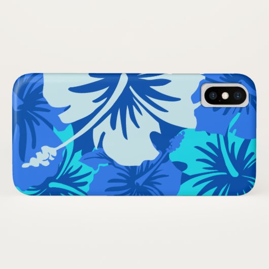 Epic Hibiskus Floral Hawaiian Case-Mate iPhone Hülle (Rückseite (Horizontal))