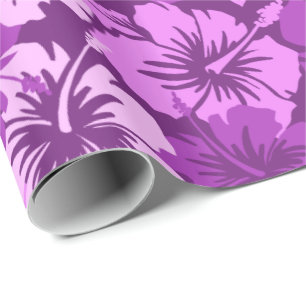 Epic Hibiskus Floral Hawaiian Wrapping Paper Geschenkpapier