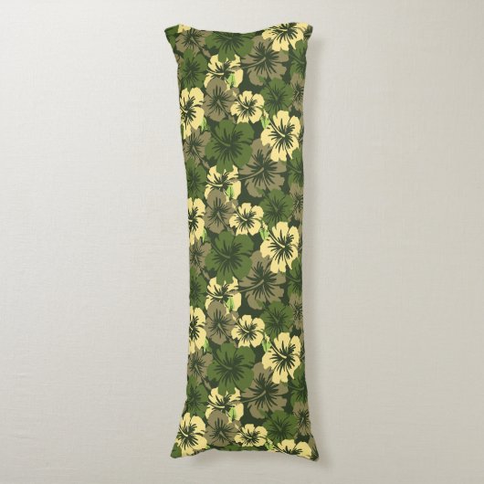 Epic Hibiskus Hawaiian Floral Aloha Shirt drucken Seitenschläferkissen (Vorderseite Vertikal)