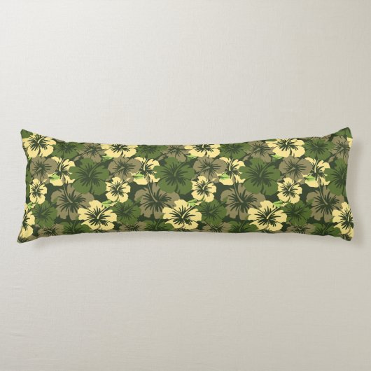 Epic Hibiskus Hawaiian Floral Aloha Shirt drucken Seitenschläferkissen (Vorderseite)