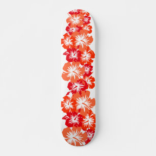 Epic Hibiskus Hawaiian Floral Aloha Shirt drucken Skateboard