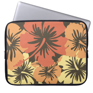 Epic Hibiskus Hawaiian Neoprene Wetsuit Laptopschutzhülle